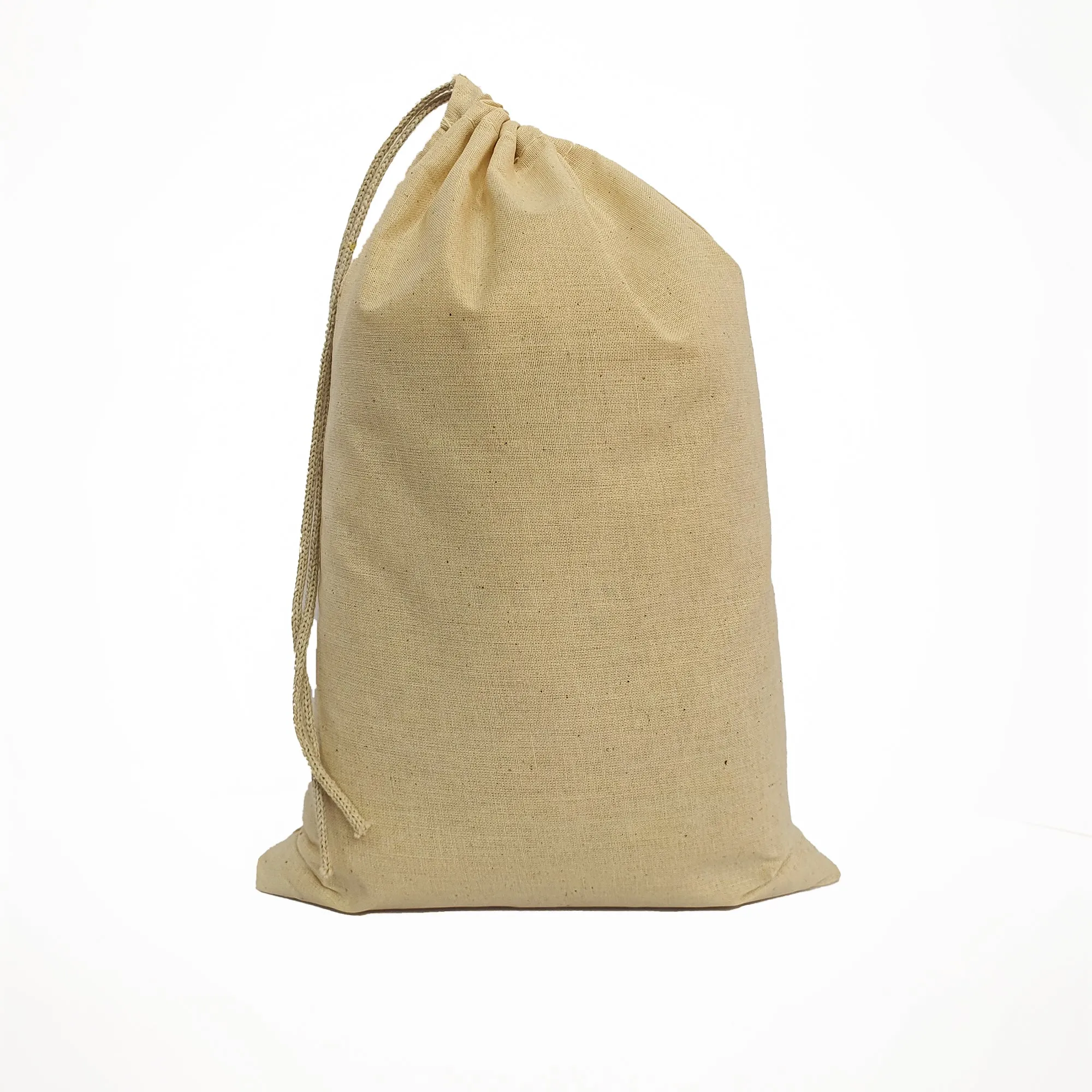 8x12 Inches Single Drawstring Bags