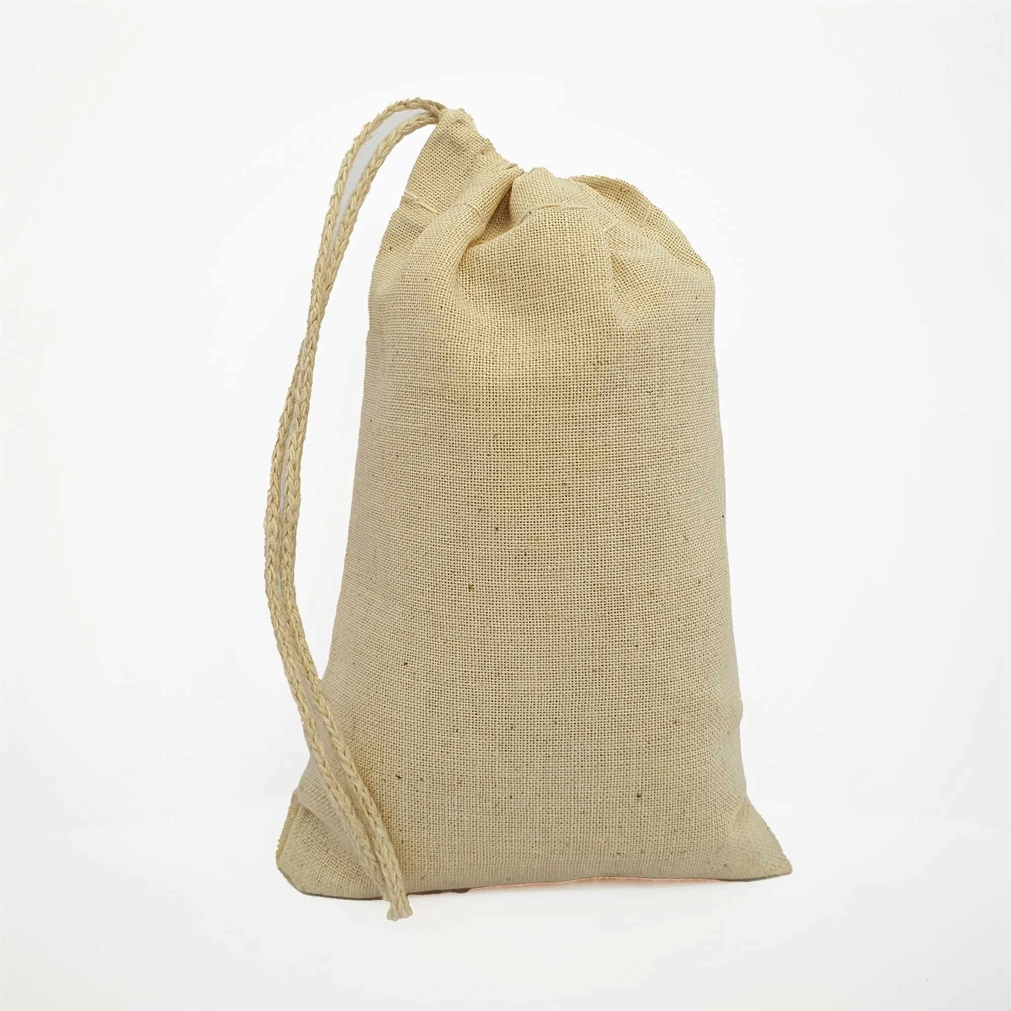 8x12 Inches Single Drawstring Bags