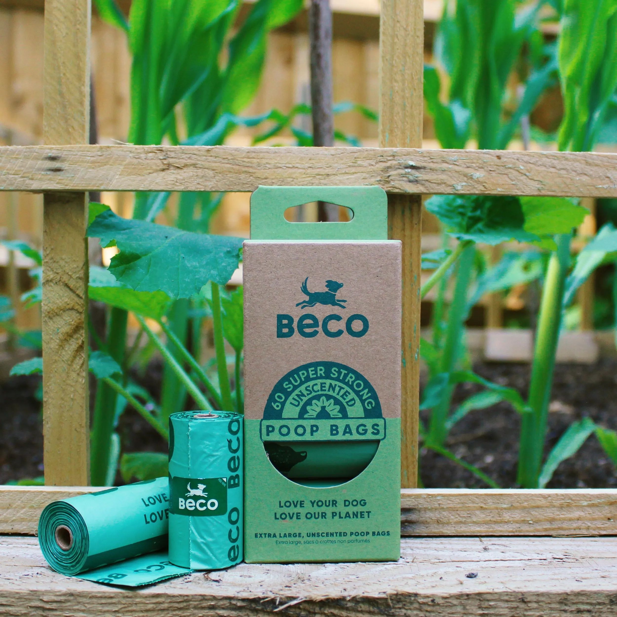 Beco Super Strong Unscented Degradable Dog Poop Bags 270pk^^^