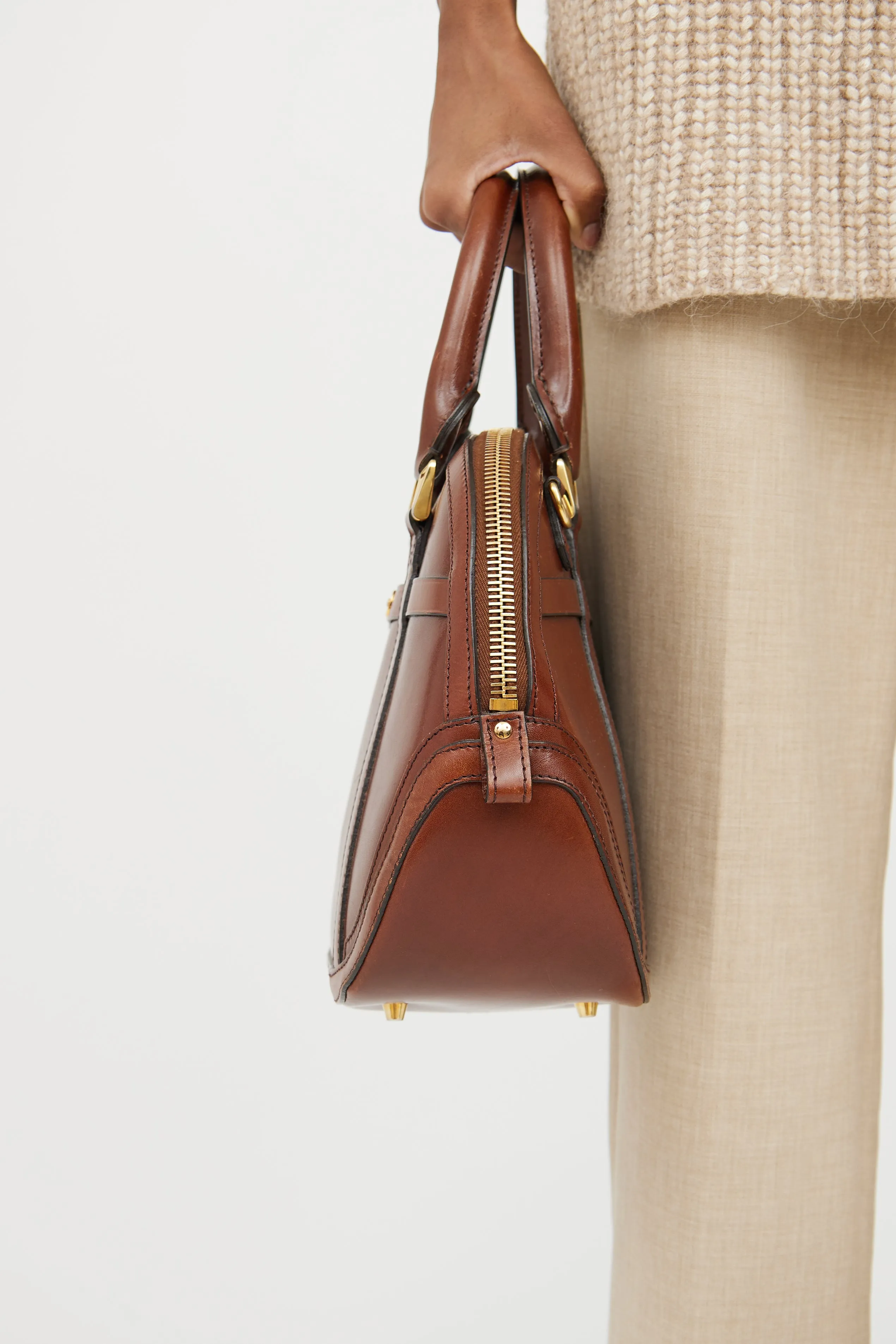 Brown Bridle Orchard Bowling Bag