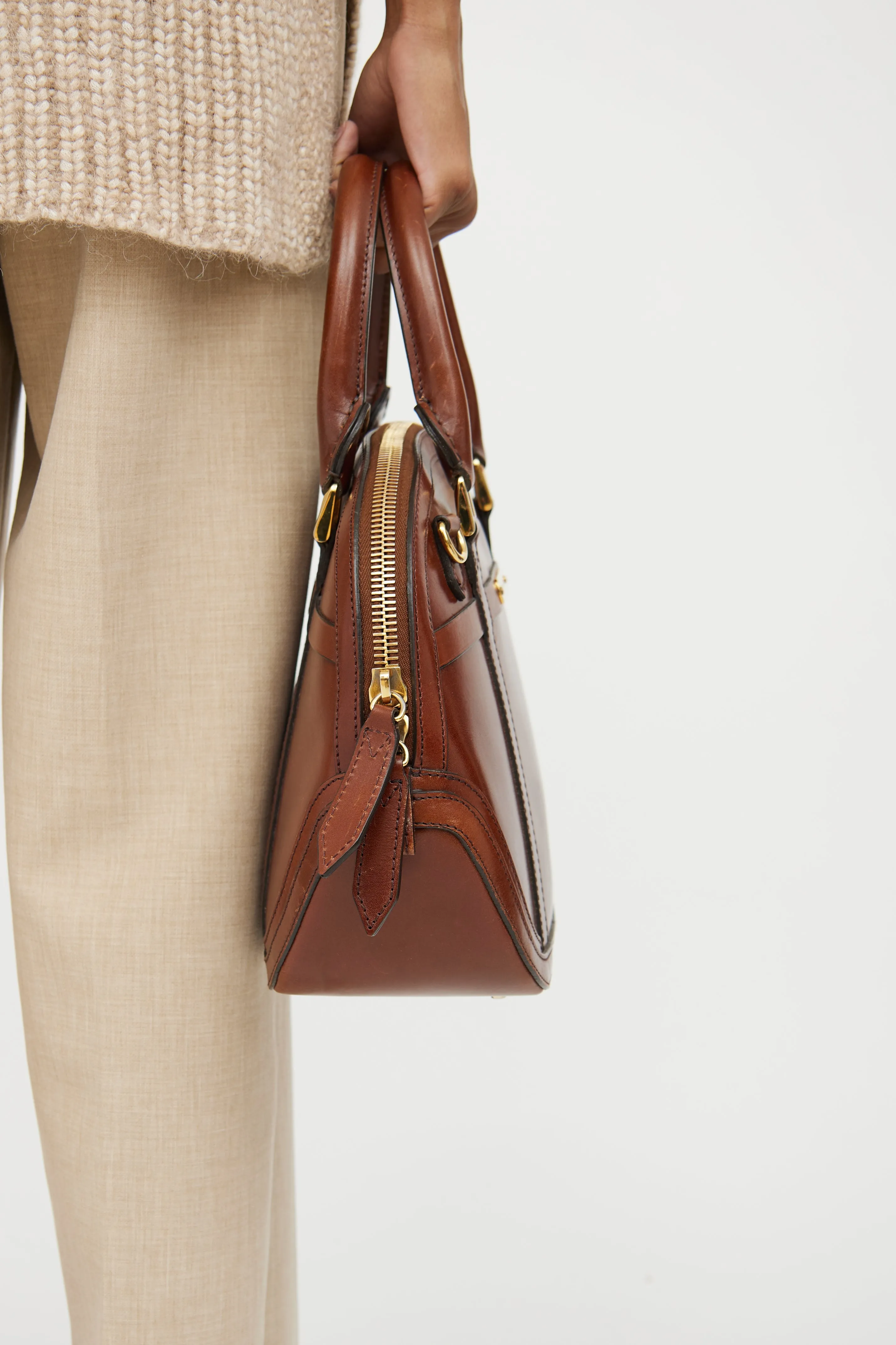 Brown Bridle Orchard Bowling Bag
