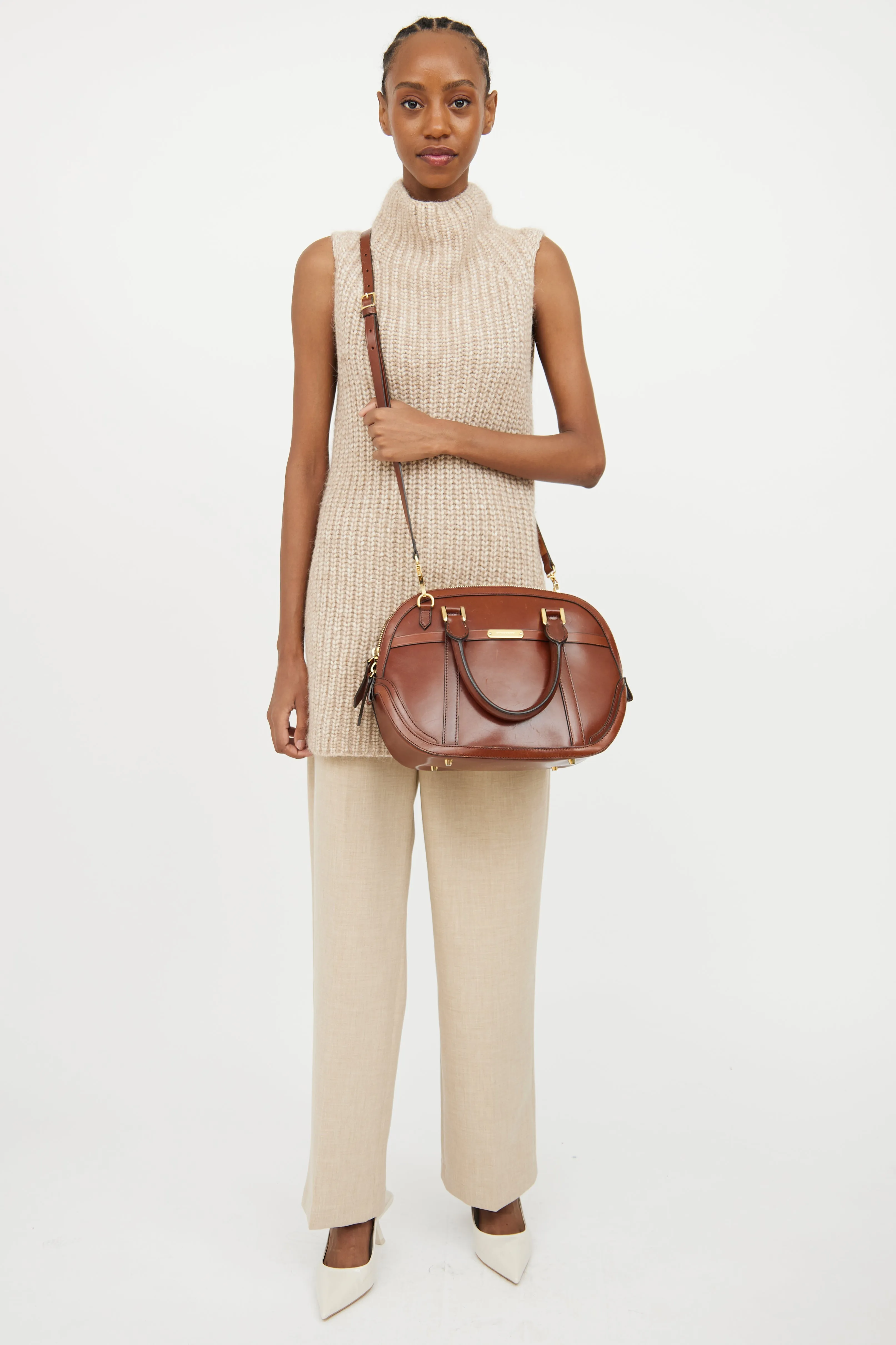 Brown Bridle Orchard Bowling Bag