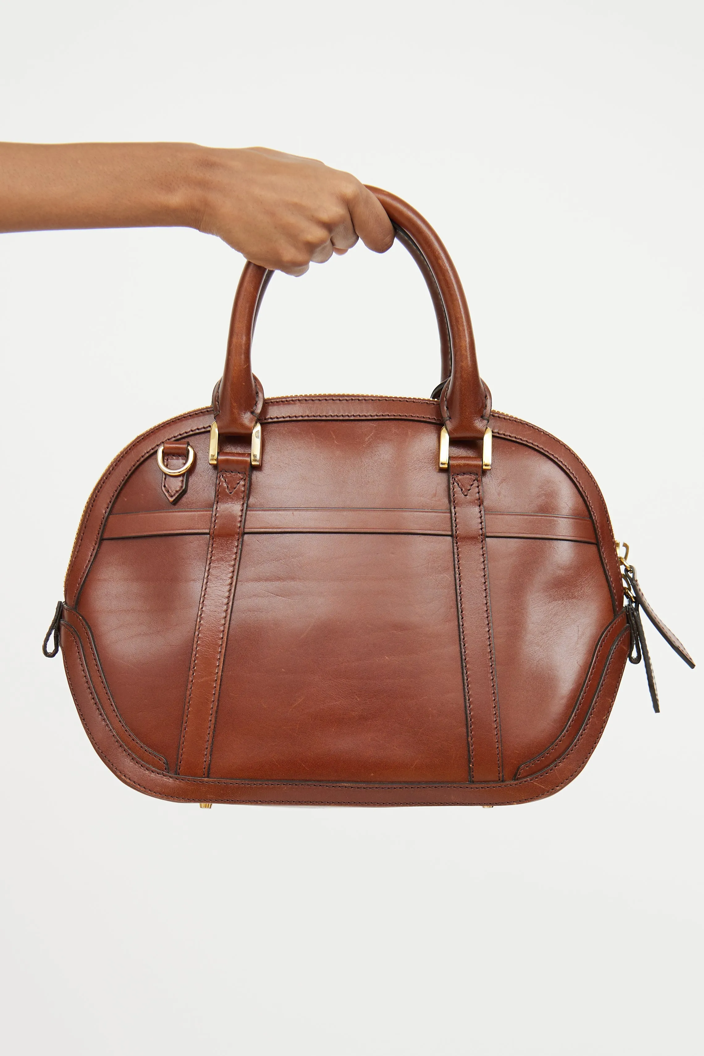 Brown Bridle Orchard Bowling Bag