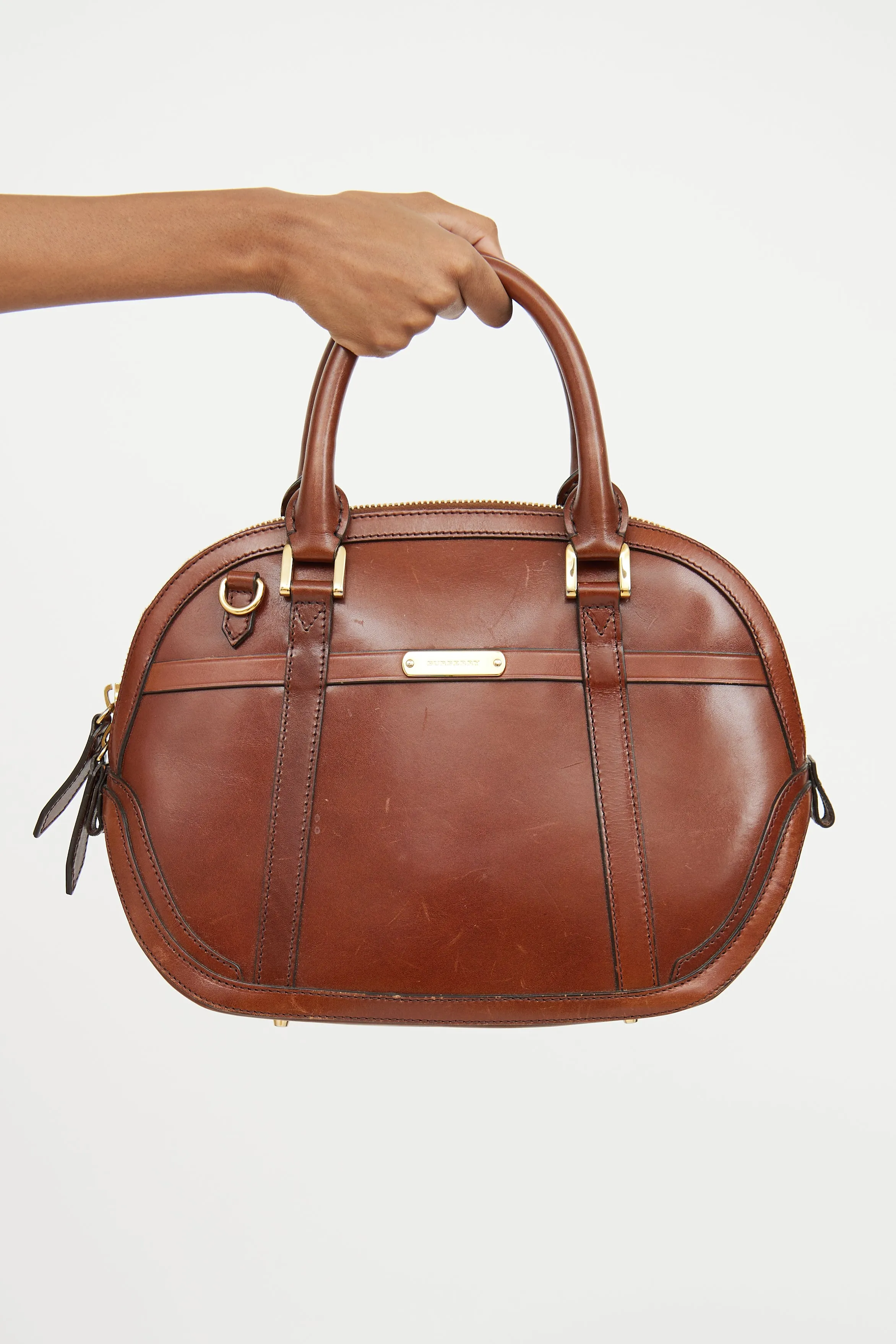 Brown Bridle Orchard Bowling Bag