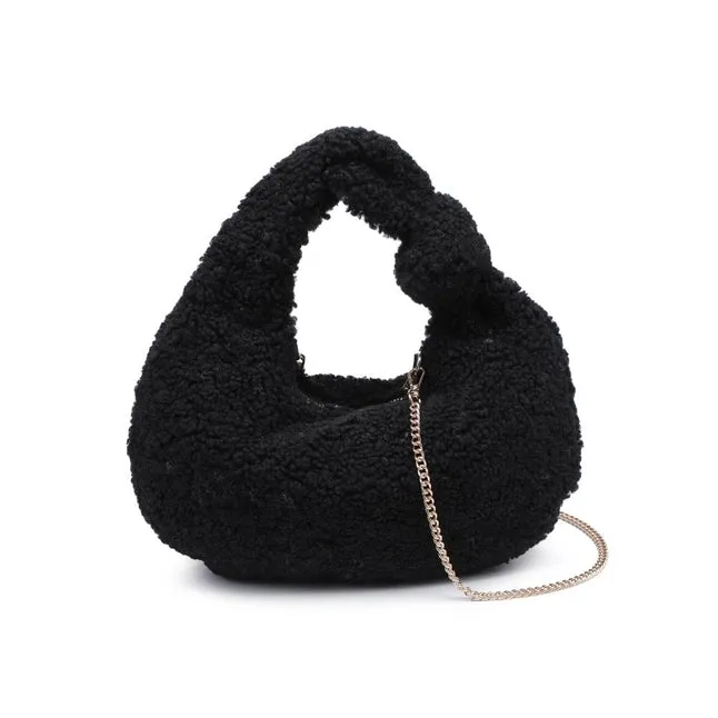 Charlene Sherpa Shearling Shoulder Bag