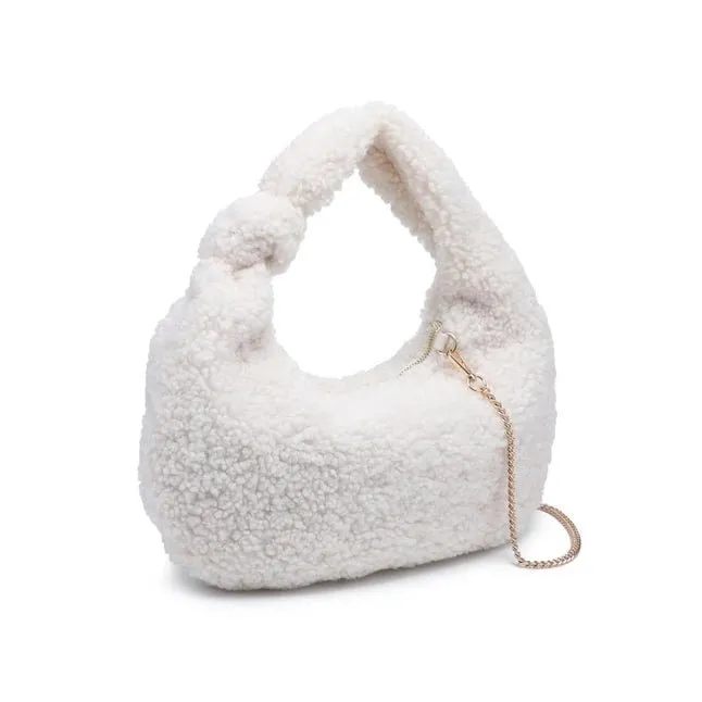Charlene Sherpa Shearling Shoulder Bag