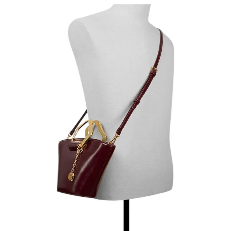 GOLDENVIEW SATCHEL - BORDO
