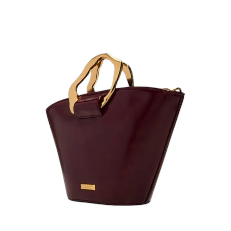 GOLDENVIEW SATCHEL - BORDO