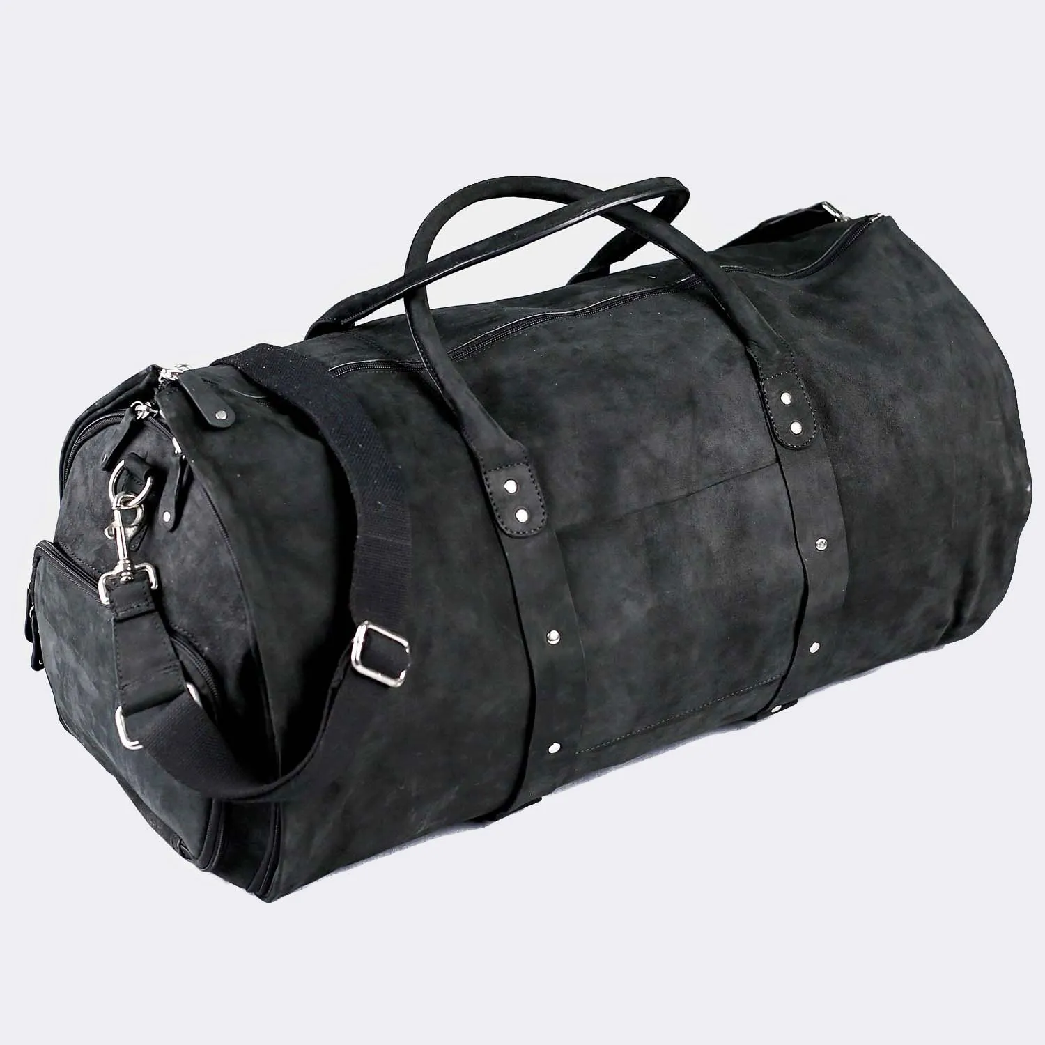 Haramosh Men's Leather Weekend Bag