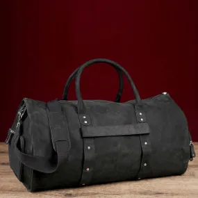 Haramosh Men's Leather Weekend Bag
