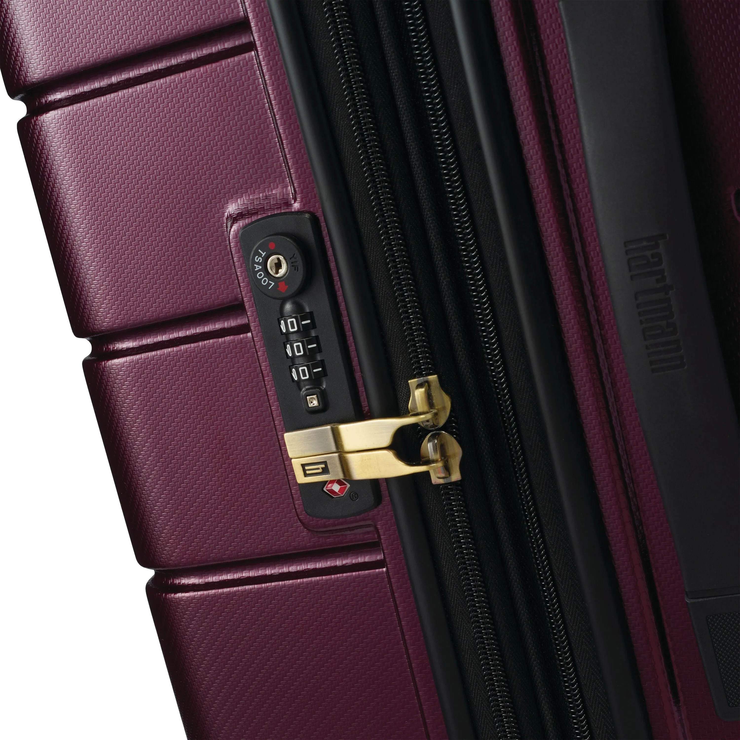 Hartmann Luxe Hardside Large Checked 30" Suitcase