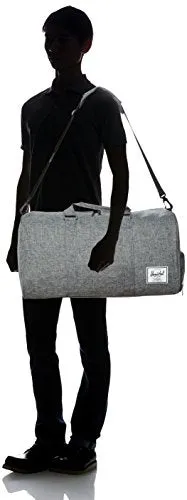 Herschel Supply Co. Novel Duffel Bag 1-Piece, Raven Crosshatch, One Size