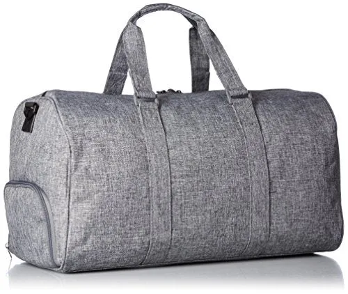 Herschel Supply Co. Novel Duffel Bag 1-Piece, Raven Crosshatch, One Size