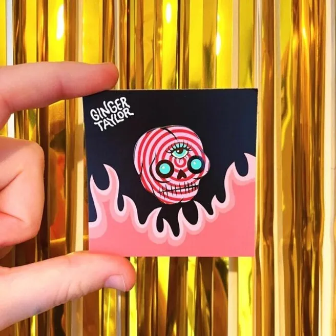Hypno Skull - pin