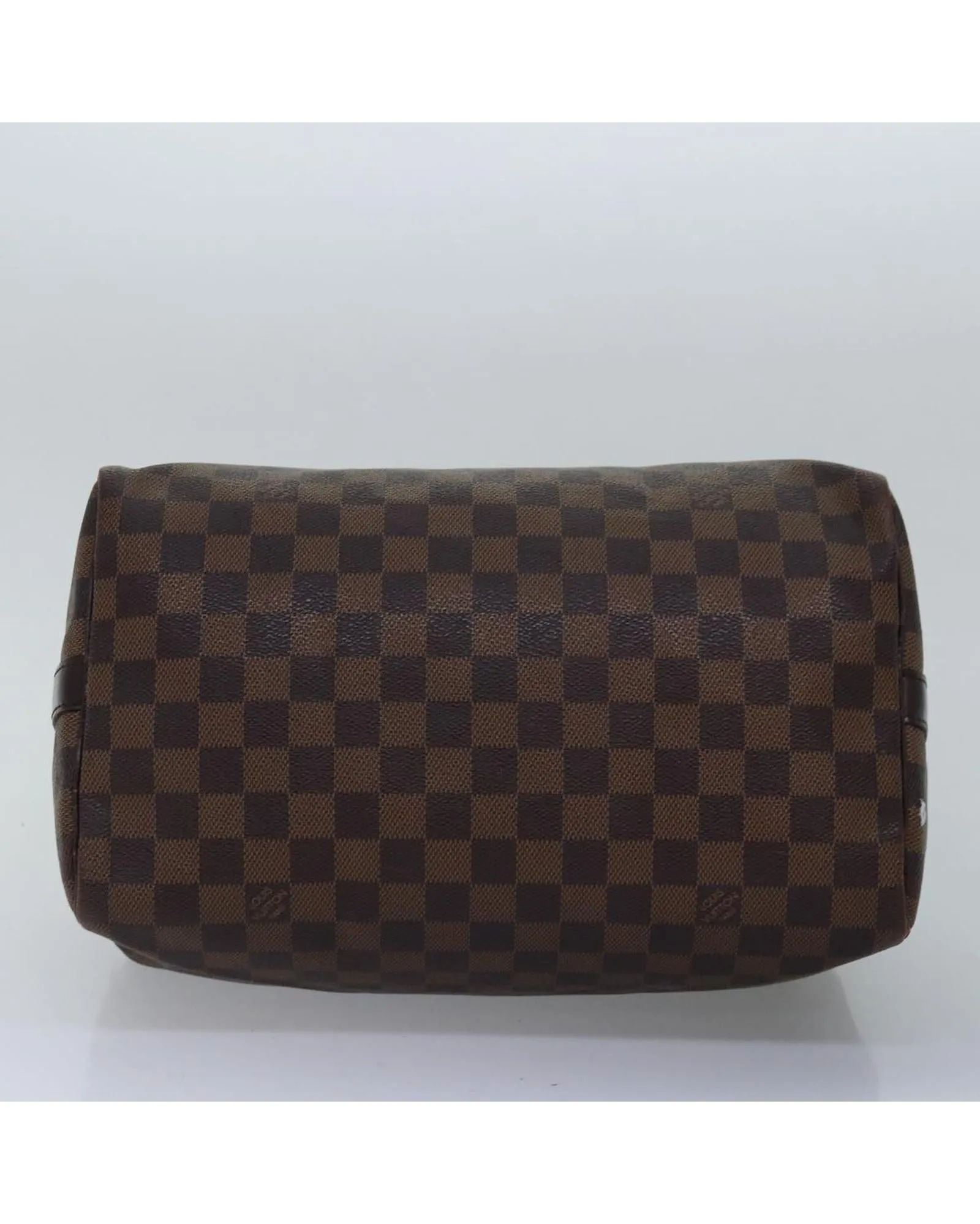 LOUIS VUITTON Speedy 30 Damier Azur Canvas Handbag