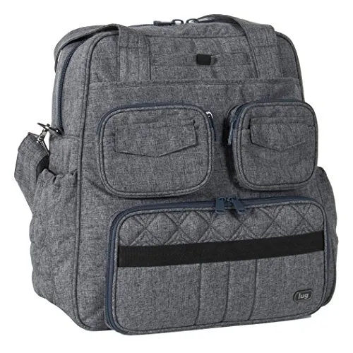 Lug Women'S Puddle Jumper Overnight/Gym Duffel Bag, Heather Grey, One Size