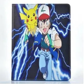 Pokemo Go Pokeball Cover For Ipad mini 4 Cartoon Cute Case For Children Characters Covers For Apple Ipad mini 4 Stylus