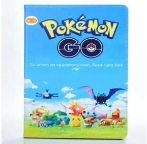 Pokemo Go Pokeball Cover For Ipad mini 4 Cartoon Cute Case For Children Characters Covers For Apple Ipad mini 4 Stylus