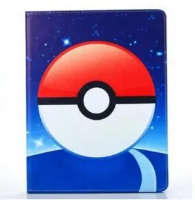 Pokemo Go Pokeball Cover For Ipad mini 4 Cartoon Cute Case For Children Characters Covers For Apple Ipad mini 4 Stylus