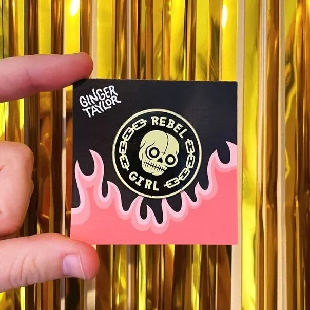 Rebel Girl - Pin