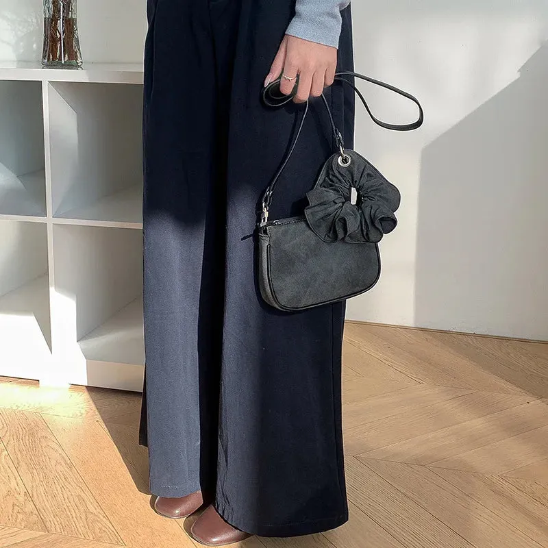 Uakiss All Match Fairy Elegant Handbags Women Grunge Fashion Office Lady Crossbody Bags Y2k Aesthetic Chic Shoulder Bag Casual Trendy