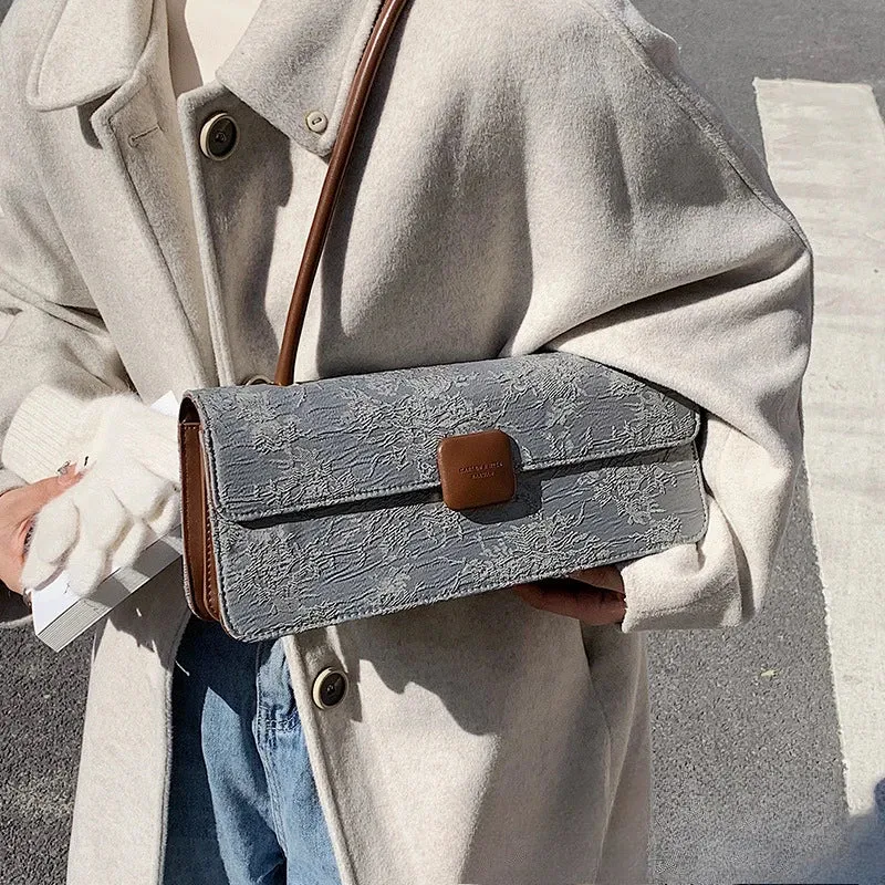 Uakiss Fashion Simple Purses and Handbags Women Fairy Y2k Aesthetic Trendy Casual Shoulder Bags Luxury Design Office Lady Underarm Bag