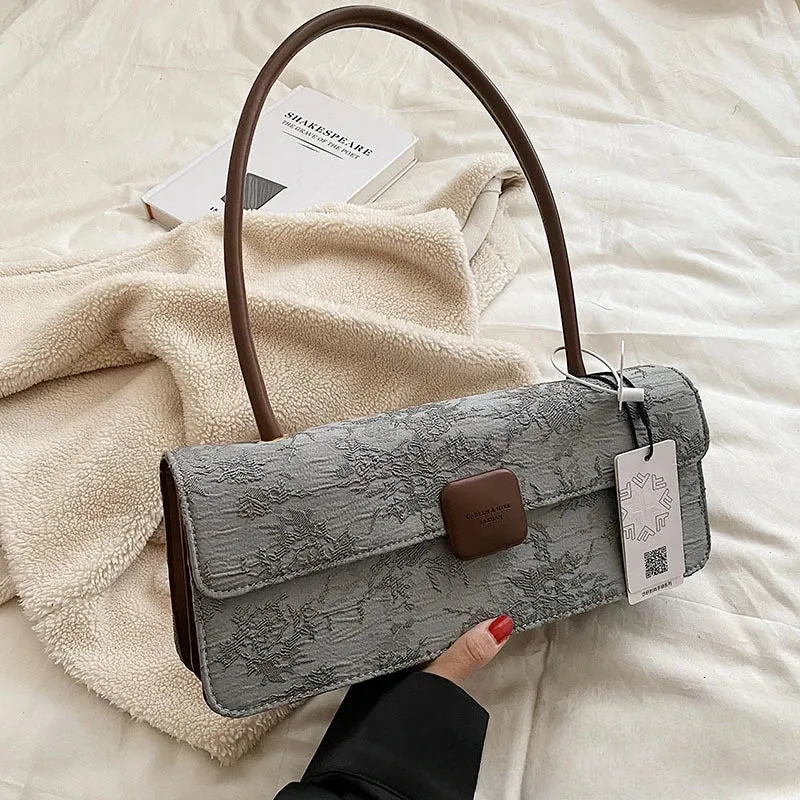 Uakiss Fashion Simple Purses and Handbags Women Fairy Y2k Aesthetic Trendy Casual Shoulder Bags Luxury Design Office Lady Underarm Bag