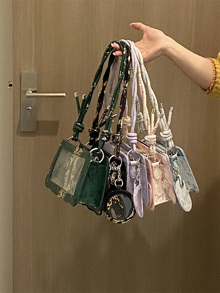Uakiss Luxury Design Y2k Aesthetic Fashion Ita Bag Vintage Women Transparent Underarm Bags Office Lady All Match Ins Shoulder Handbags