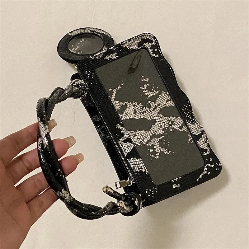 Uakiss Luxury Design Y2k Aesthetic Fashion Ita Bag Vintage Women Transparent Underarm Bags Office Lady All Match Ins Shoulder Handbags