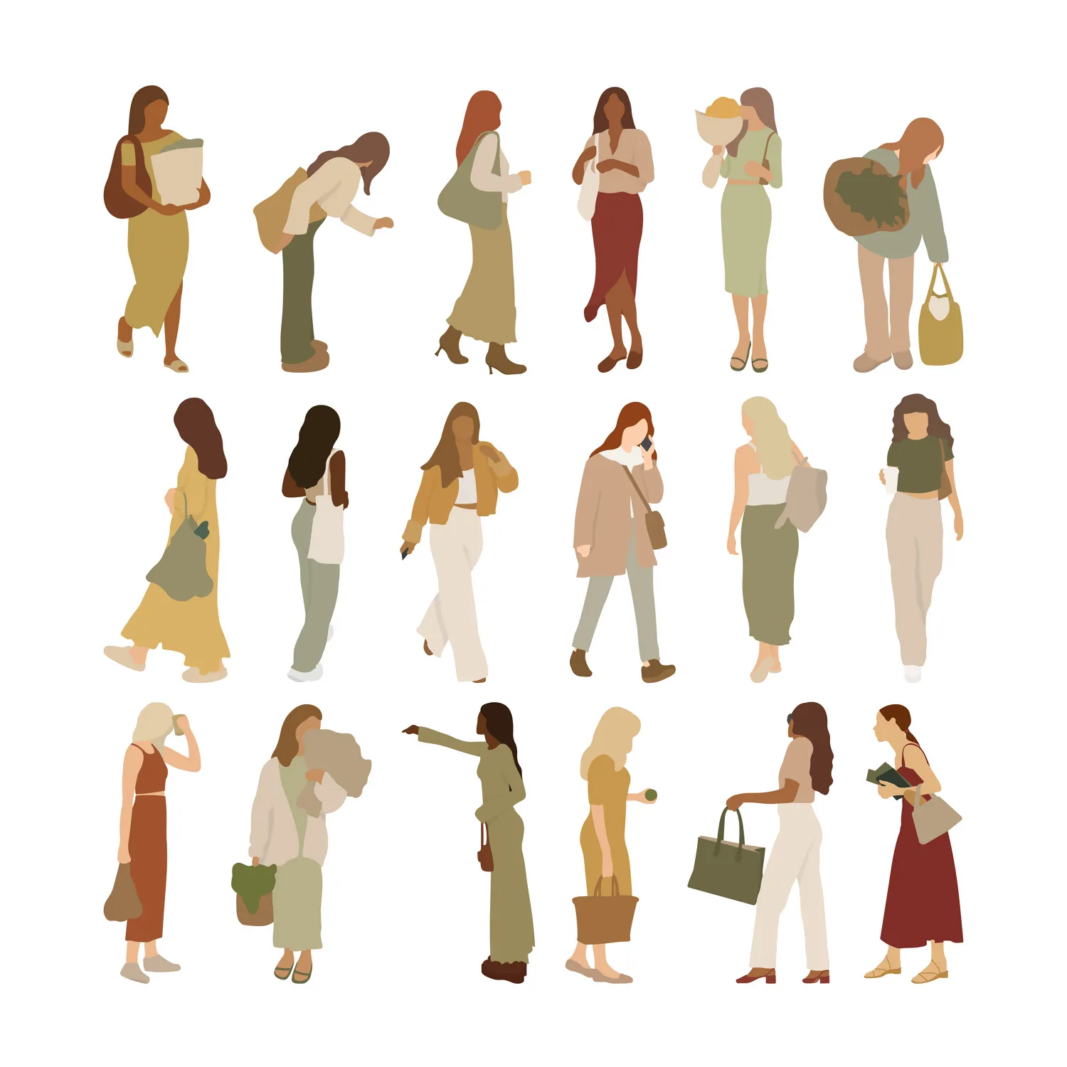 Weekend Market Cutout Pack