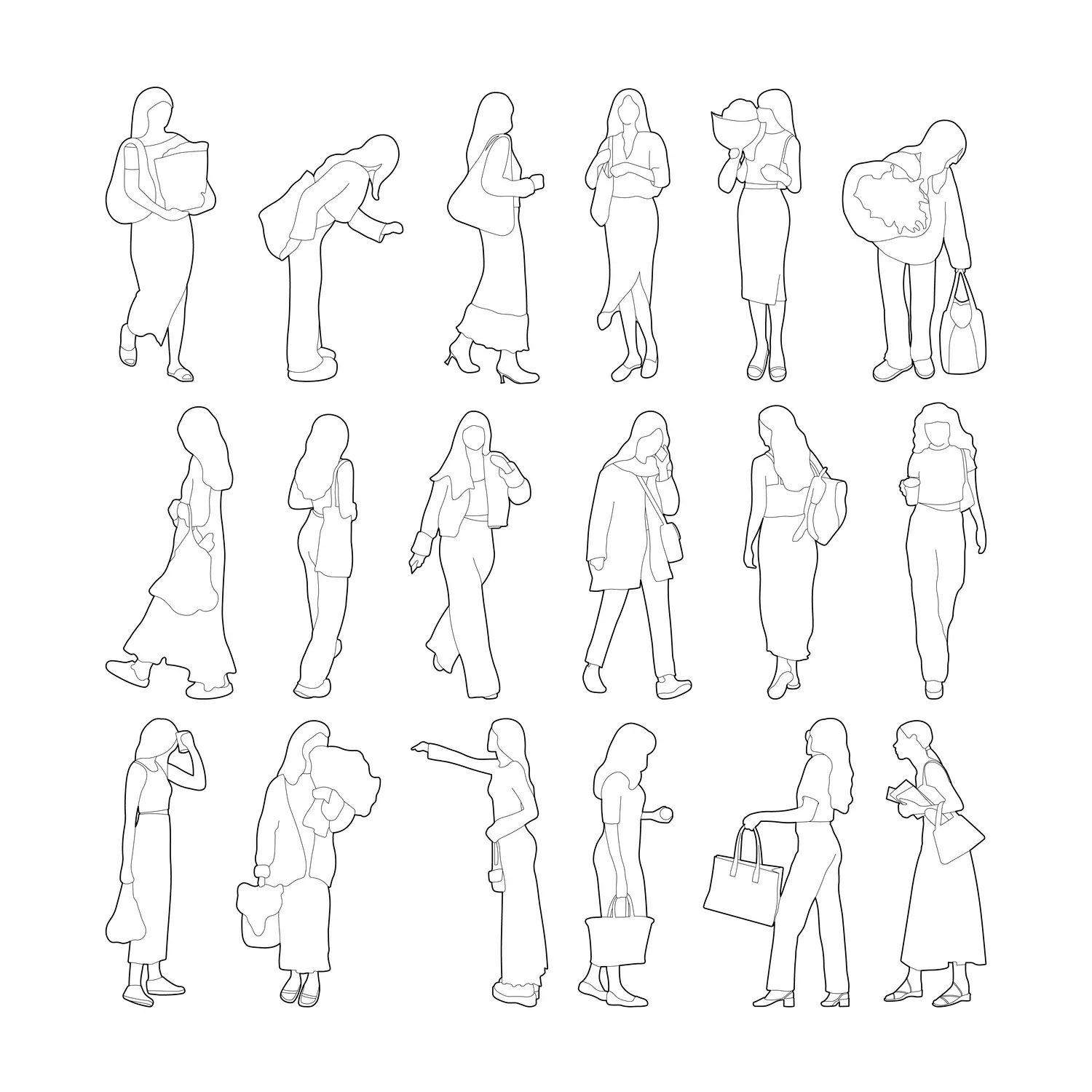Weekend Market Cutout Pack