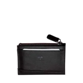 Zip Clutch Wallet - Black