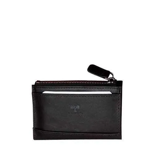 Zip Clutch Wallet - Black